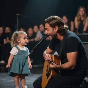 The superstar invited a young girl to sing, and within seconds, she captivated the audience, bringing down the house with her performance