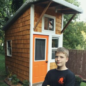 13-Year-Old Builds Own House For .5k, Reveals 89 Sq Ft Masterpice When He Opens Door