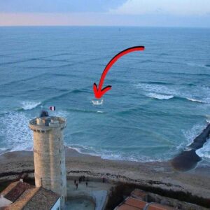 If you see square waves forming in the ocean, get out of the water immediately