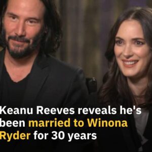 Keanu Reeves Reveals His 30-Year Secret Marriage To Winona Ryder.