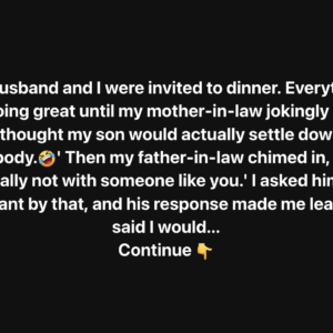 A Father-in-Law’s Comment Made a Woman Leave Dinner – Here’s What He Said A Father-in-Law’s Comment Made a Woman Leave Dinner – Here’s What He Said