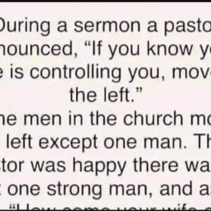 During a sermon a pastor During a sermon a pastor