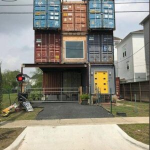 Man Uses 11 Shipping Containers To Build His 2,500 Square Foot Dream House, And The Inside Looks Amazing