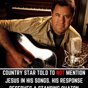 Country star Vince Gill was instructed not to sing about Jesus so this is how he responded