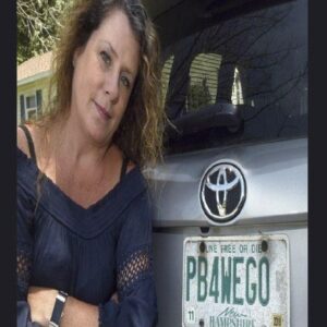 She’s had her license plate for 15 years, but now the state finds it “inappropriate.”