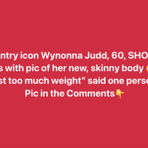 At 60, Wynonna Judd shocks fans with pic of her new, skinny body